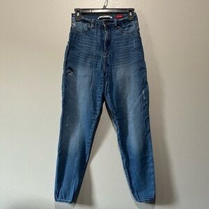 CELEBRITY PINK- High Waisted Distressed Denim Jeans Style The Deb Size 7/28